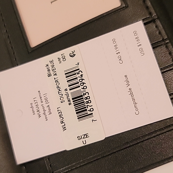 Kate Spade Black Wallet - Picture 3 of 6